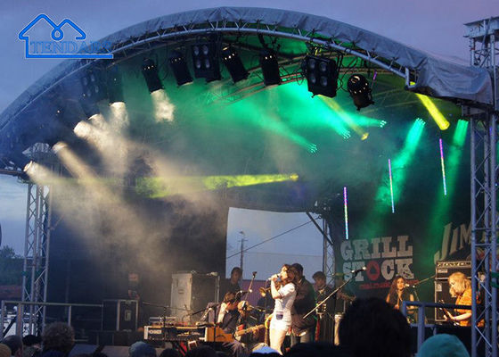 Popolare Custom Aluminum Truss With Roof Booth Truss Event Scena di scena per gli eventi di scena
