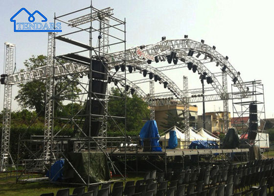 Fornire Eventi Leghe di alluminio Struttura del traliccio di palcoscenico Assemblare traliccio di palcoscenico Traliccio di alluminio