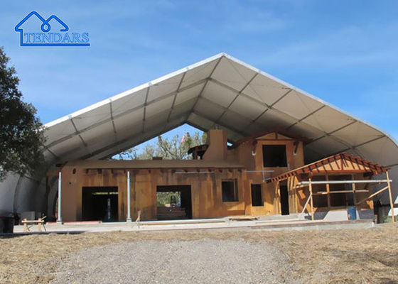 Tenda curva esterna in alluminio personalizzata per aeroporto, deposito aereo, hangar aereo e così via