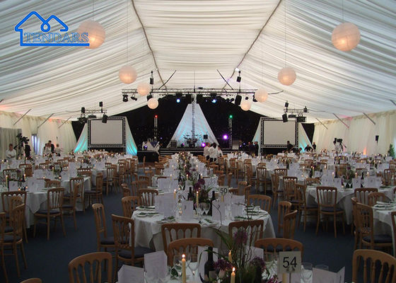 Custom Aluminium Golden Wedding Party Tent Accessories Chair With Cushion In vendita
