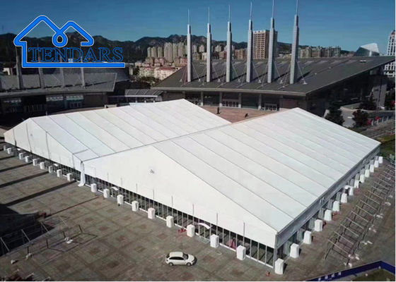 Tenda foranea commerciale di lusso per tende da festa con struttura in alluminio, facile da montare, tenda impermeabile per eventi