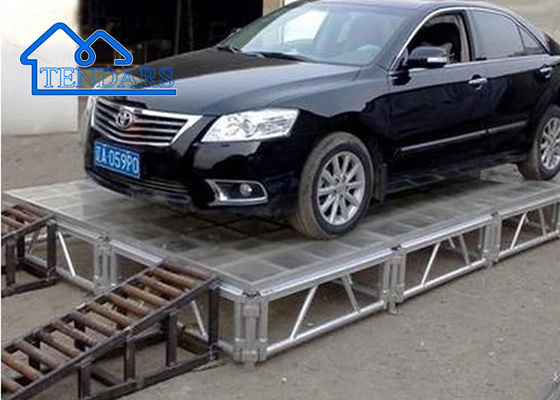 Vendita in caldo, traliccio per palcoscenico in alluminio personalizzato, palcoscenico mobile in alluminio, piattaforma per concerti
