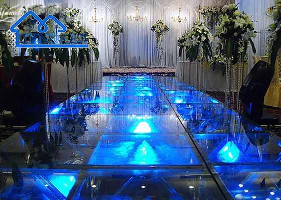 Fabbricazione personalizzata in alluminio per palcoscenico, 3D Led Infinity Mirror Fabbricazione di luci per palcoscenico da ballo