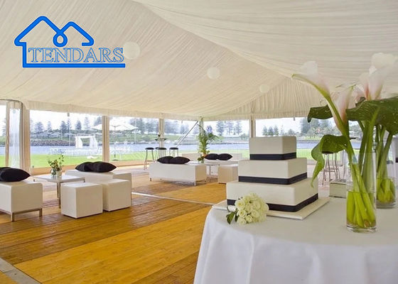 Tenda da sposa ad alta capacità, tenda da tenda multiuso, grande esposizione commerciale all'aperto, chiara, canopy per eventi in stile tedesco