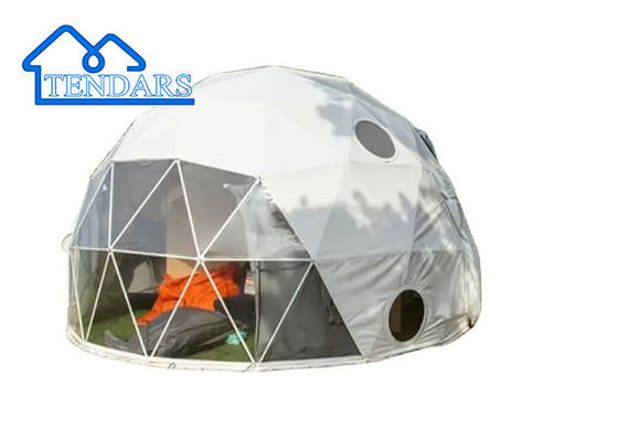 Disegno del logo personalizzato Camper esterno geodesico Muro di vento Tenda Glamping Dome