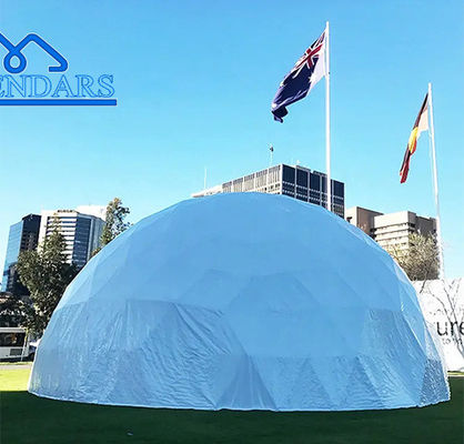 Evento di tenda a cupola grande all'aperto personalizzato impermeabile, struttura commerciale all'aperto della tenda a cupola della fiera commerciale
