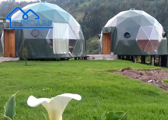 Tende a forma di cupola geodetica di lusso personalizzate Tende a forma di cupola alberghiere Tende a cupola campeggianti Tende a cupola rotonde