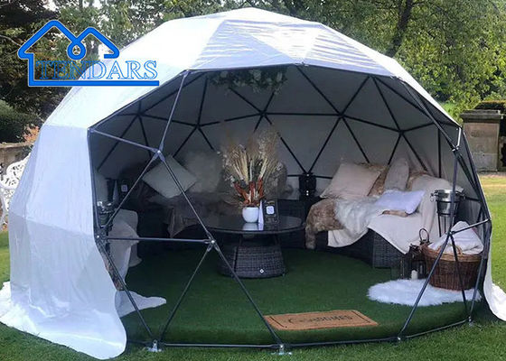 Tende Geo Dome personalizzate Tende Glamping Commerciale Outdoor Famiglia Con Porta Rotonda