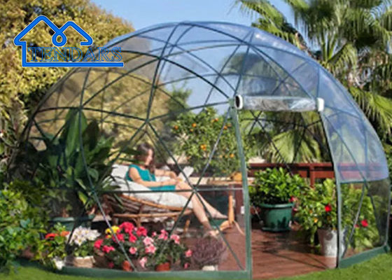 Tenda gonfiabile in PVC trasparente, cupola, tenda igloo geodesica per eventi, festa di nozze