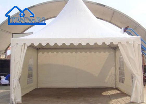 Tenda di pagoda all'aperto con muro di vetro per feste di matrimonio, promozioni di prodotti, altri eventi commerciali