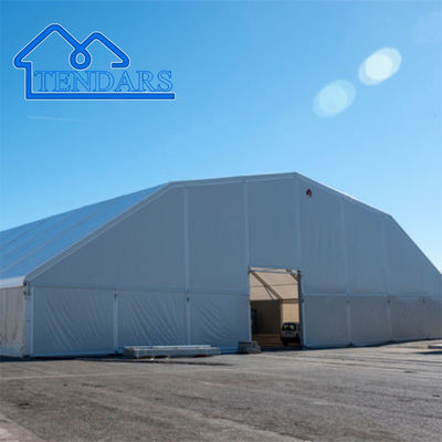 Custom Outdoor Aluminum Frame Poligono magazzino di stoccaggio Marquee Tent In vendita