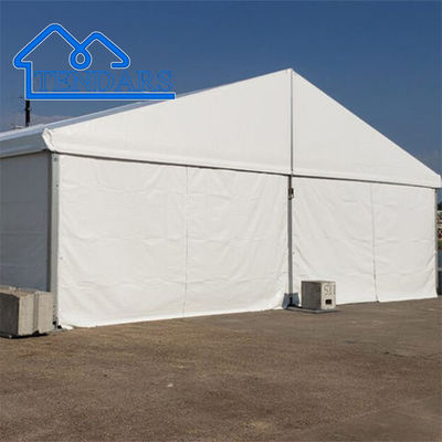 Dimensioni personalizzate Tenda di riparo esterna Tenda di stoccaggio in tessuto PVC Tende da magazzino in vendita