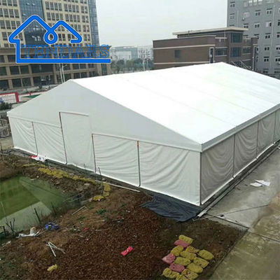 Tenda di stoccaggio per magazzini Prefabbricato grande telaio in alluminio Rifugio per magazzini pesanti