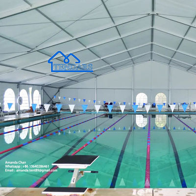 Tenda di nozze trasparente su misura in vendita, utilizzata per attività, feste e cene