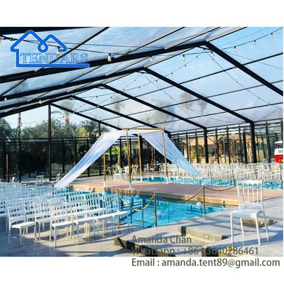 Tenda esterna per eventi di nozze prezzo con accessori di decorazione