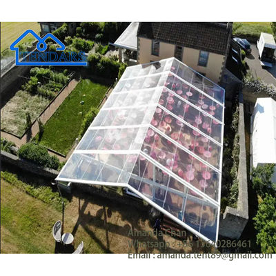 All-Weather Poolside Party Marquee Tents Frame Galvanizzato PVC Tissu Protezione Canopy Struttura