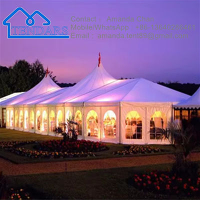 Tenda per eventi all'aperto con copertura in PVC per matrimoni, feste, eventi, magazzini, ecc.
