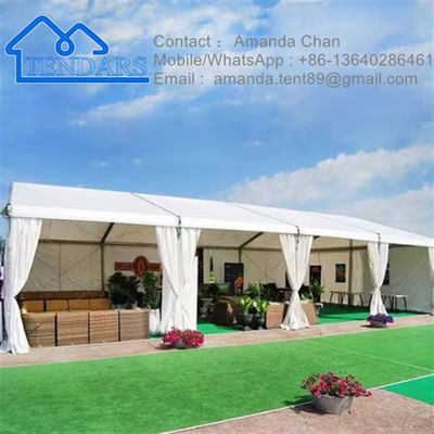 migliore prezzo Custom Aluminum Frame Bianco PVC Con Finestre Tenda Evento Per Eventi Esterni