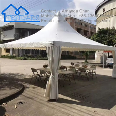 Tenda per esterni in PVC con copertura in alluminio, tende per pagoda espositive, feste di matrimonio, fiere e così via, tende per tendoni per eventi