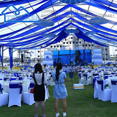 Facile da installare all' esterno alluminio in lega impermeabile tenda per eventi per il matrimonio