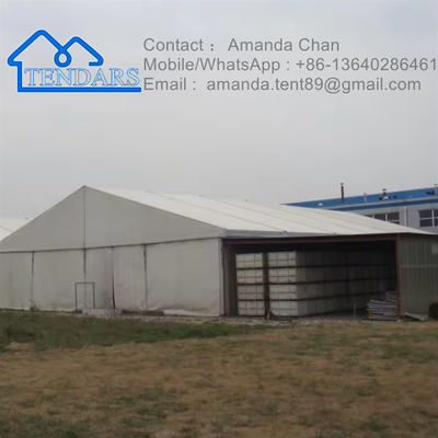 Struttura in alluminio con copertura in PVC, tendone per feste, magazzino, tenda, tettoia di stoccaggio