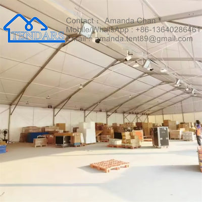Percorri la tenda di stoccaggio impermeabile in PVC bianco