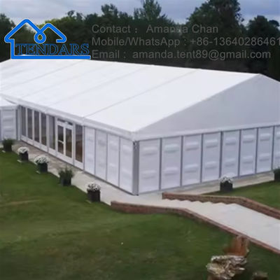 Tenda di alluminio di grande taglia con muro in PVC per lo stoccaggio, matrimoni, fiere