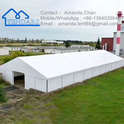 Grande magazzino personalizzato struttura temporanea A-frame tenda di stoccaggio industriale