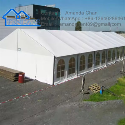 Tenda di lusso struttura in PVC impermeabile con telaio in lega di alluminio per feste di nozze Eventi in vendita