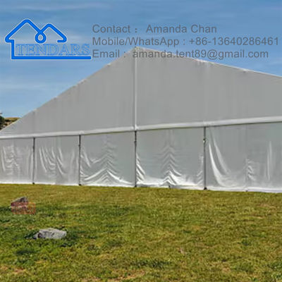 White Custom Outdoor Commercial Heavy Duty Aluminum Frame Struttura della parete Marquee Tents per eventi