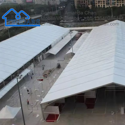 Vendita a caldo Tenda impermeabile in alluminio a misura Piano di tetto in PVC