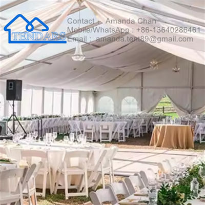 Bello bellissimo telaio in alluminio personalizzato tenda di festa resistente alle lacrime