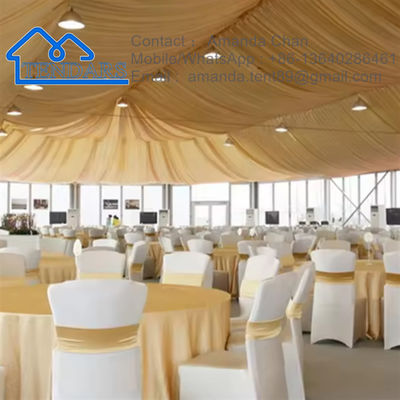 Facile da installare Tenda esterna Leggio di alluminio Grande esposizione di nozze Tenda di marchiata pesante