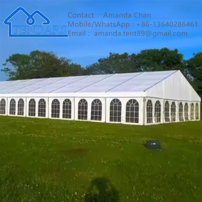 Struttura personalizzata per tettoia per feste all'aperto con copertura in PVC in lega di alluminio, tenda per tendone per matrimoni