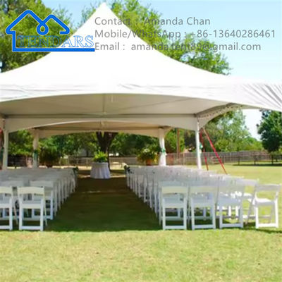 Tenda per tendone per matrimoni con pagoda espositiva, struttura in alluminio, per eventi all'aperto, struttura a baldacchino
