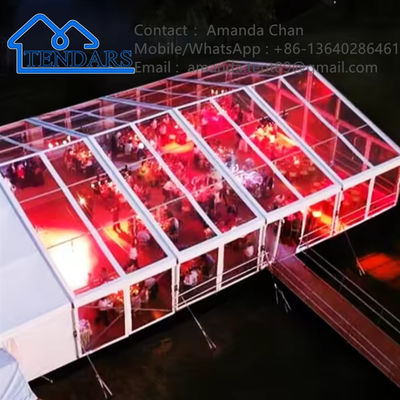 Esterno Customized Moderno Acqueproof Alluminio Cornice Bianco PVC Matrimonio Marquee Tenda Festa Event Canopy