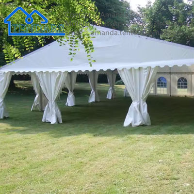 Tenda per eventi all'aria aperta Grande tenda per eventi personalizzata struttura in alluminio Tenda per matrimoni Tenda di marchiatura