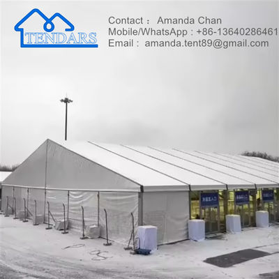 Tenda per tendone per feste con struttura in acciaio zincato 6x12 m, tessuto in PVC da 850 g/m², pareti rimovibili per l'anniversario