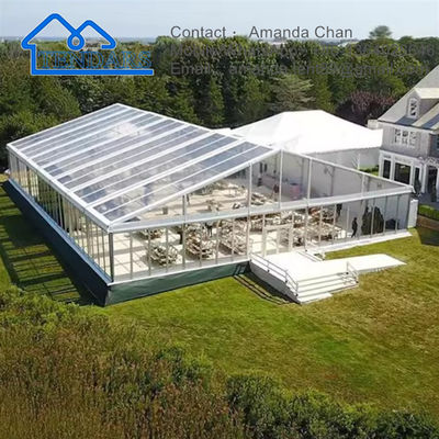 Vendita diretta Tenda di festa a forma di tenda di marchiata Tenda di splendore per matrimoni Tenda popolare per mostre commerciali