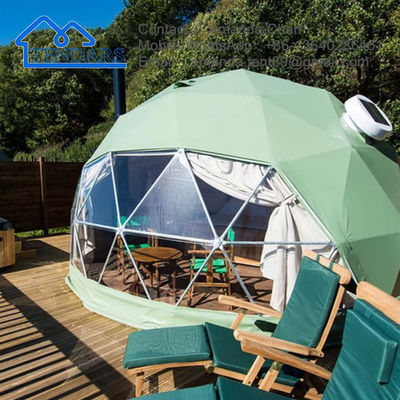 Tenda impermeabile commerciale Geodesica Cupola Serra Giardino Igloo Cupola Per Glamping E Hotel Resort