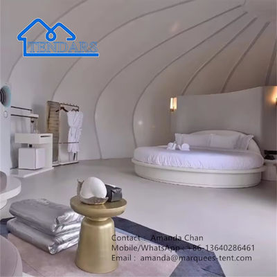 Tenda per hotel a forma di lumaca