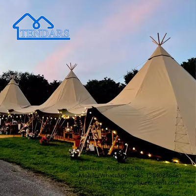 Campeggio all'aperto Piramide Tipi Tenda Teepee Tenda per campeggio Vacanze di caccia ETC