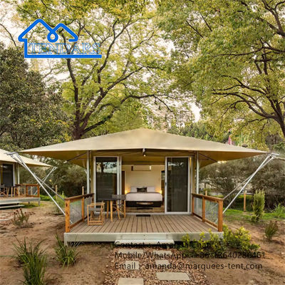 Struttura di membrana del resort personalizzata Tenda alberghiera Tenda all'aperto Per glamping