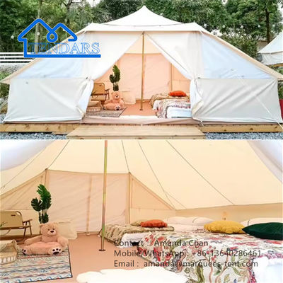 Tenda montana gonfiabile su tela personalizzata Tenda alberghiera per campeggio all'aperto
