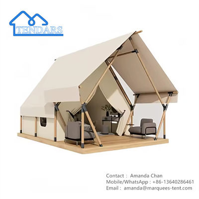 Luxury Camping Hotel Tent Resort House Hotel con bagno Canvas Safari Tent