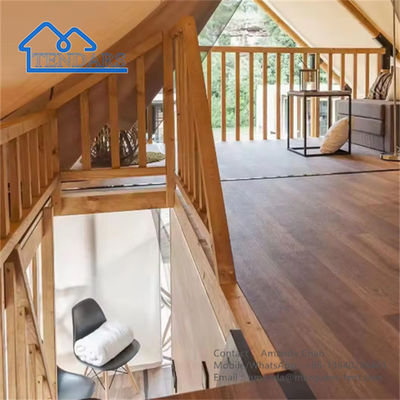 Fabbrica Glamping Outdoor Safari Tende Canvas Glamping Con Bagno Per Casa