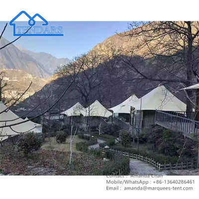 Wild impermeabile Luxury Hotel stile Desert tende Outdoor tenda Glamping Outdoor