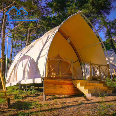 Tenda per hotel da vela all'aperto struttura solida ignifuga Tenda per hotel di lusso