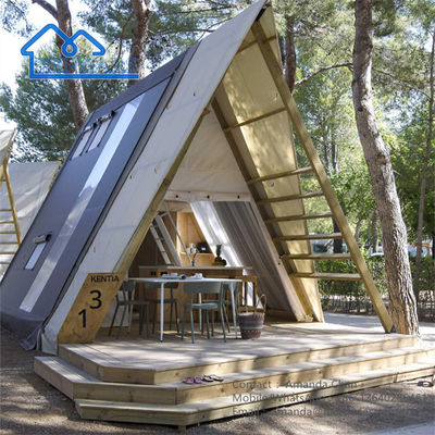 Tenda per hotel di lusso Tenda di stoffa addensata Canopy Campeggio Safari Tenda all'aperto