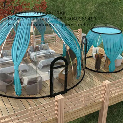 Tende per case a cupola trasparenti Tende per case a cupola Tende a cupola glamping personalizzata